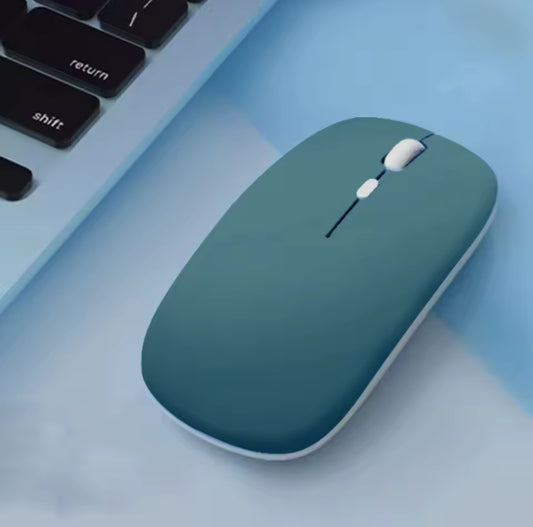 Silent Macaron Bluetooth Wireless Mouse - Ultra-Quiet, Portable & Stylish