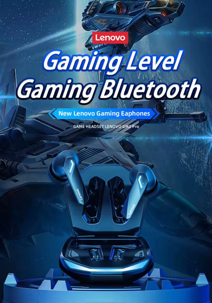 Lenovo GM2 Pro Gaming Earbuds – Bluetooth 5.3 Wireless Headset with Dual Mode, Noise Reduction & HD Mic