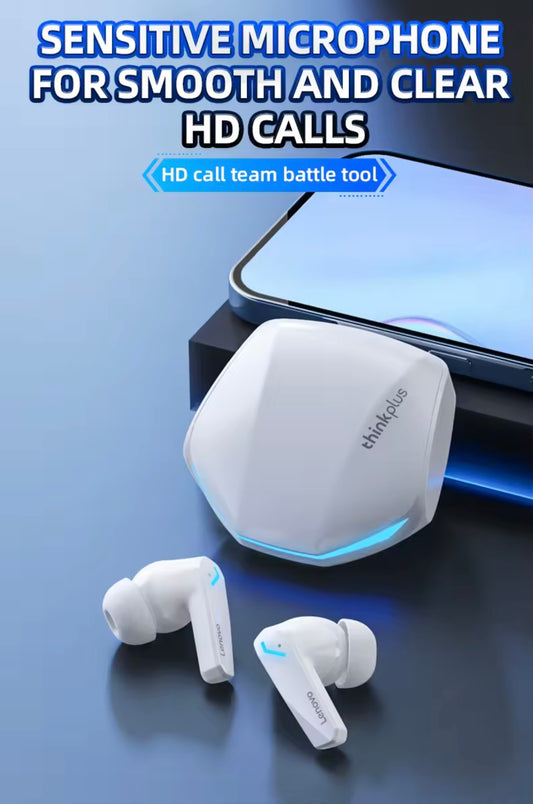 Lenovo GM2 Pro Gaming Earbuds – Bluetooth 5.3 Wireless Headset with Dual Mode, Noise Reduction & HD Mic
